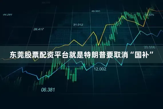 东莞股票配资平台就是特朗普要取消“国补”