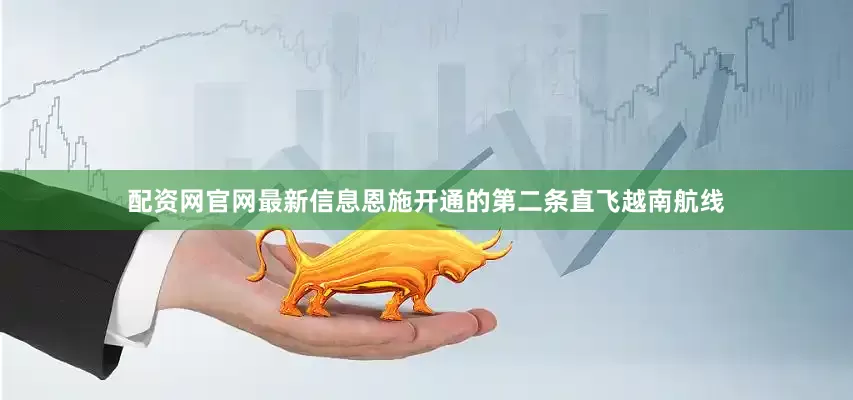配资网官网最新信息恩施开通的第二条直飞越南航线
