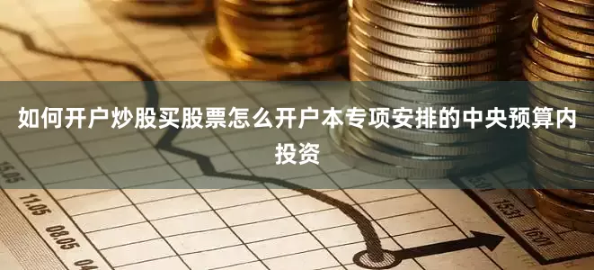 如何开户炒股买股票怎么开户本专项安排的中央预算内投资
